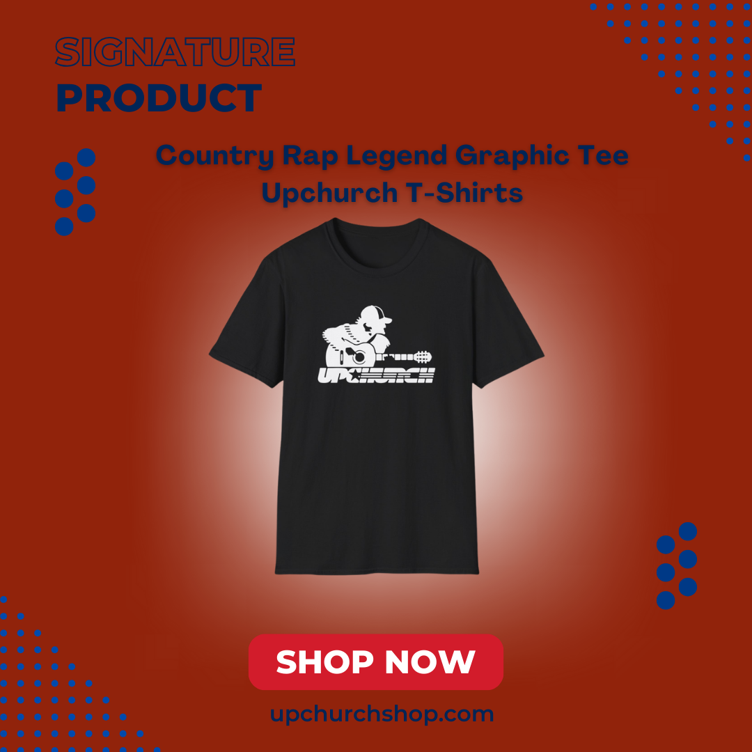 Country Rap Legend Graphic Tee NTAN1202 Upchurch T-Shirts